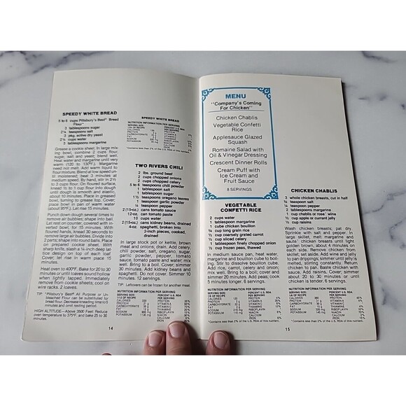 Pillsbury Menus Made Simple Cookbook - Picture 5 of 10
